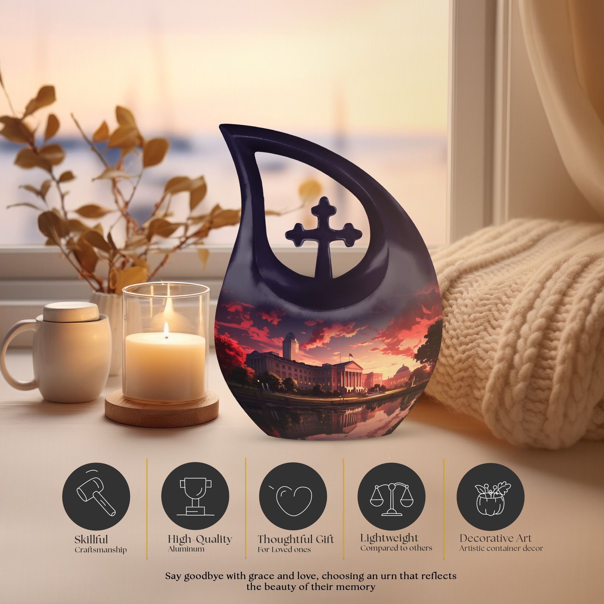 10-inch White House urn 