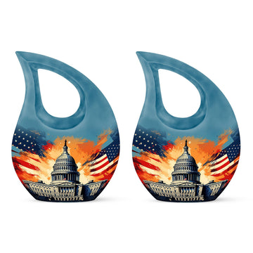 Small Urn Set of 2 -3