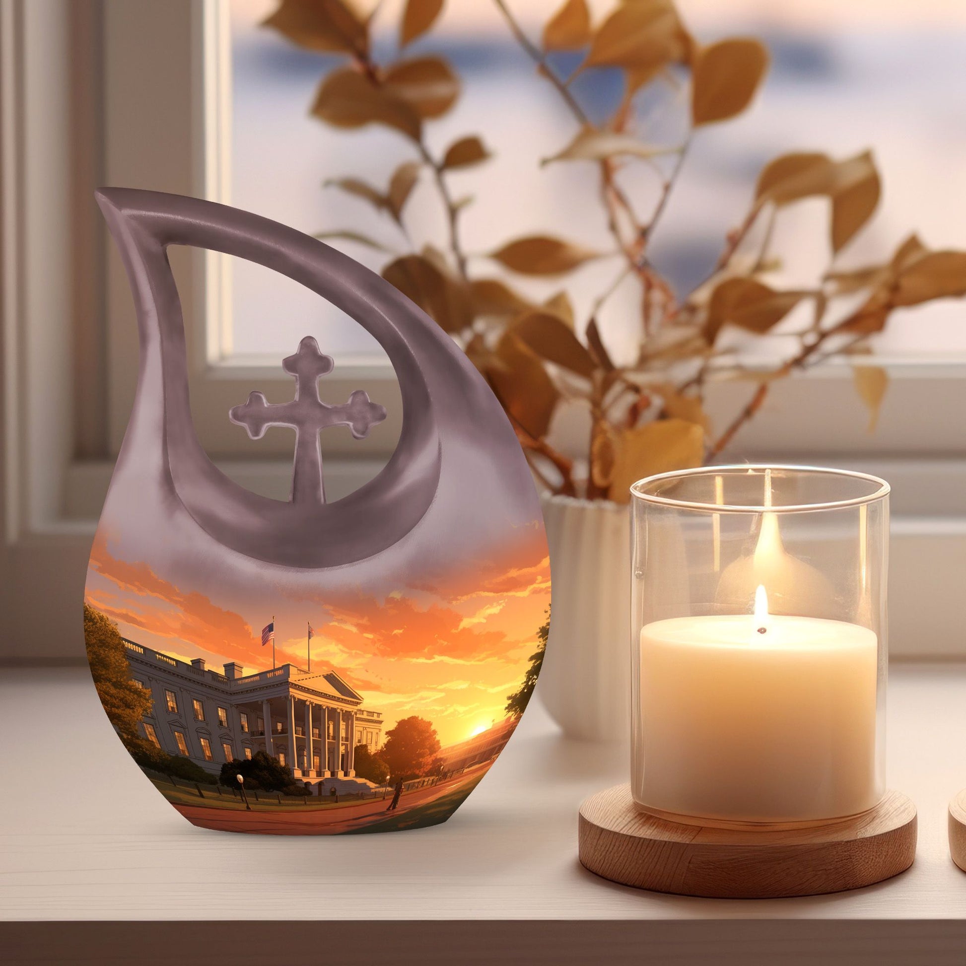 10-inch White House Urn 