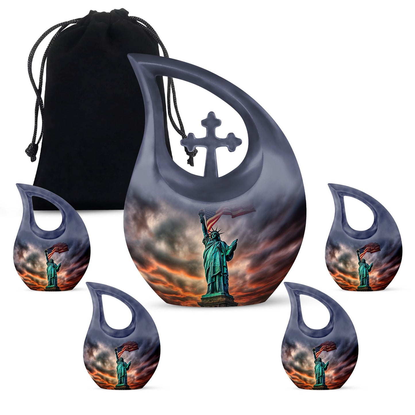 Statue of Liberty memorial urn 
