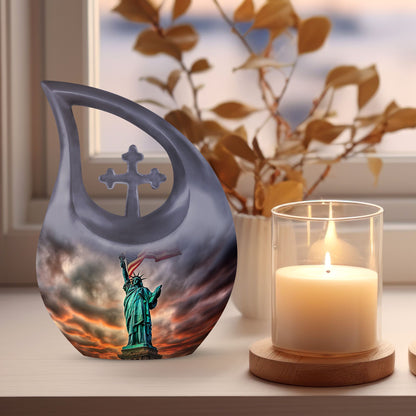 Statue of Liberty memorial urn 