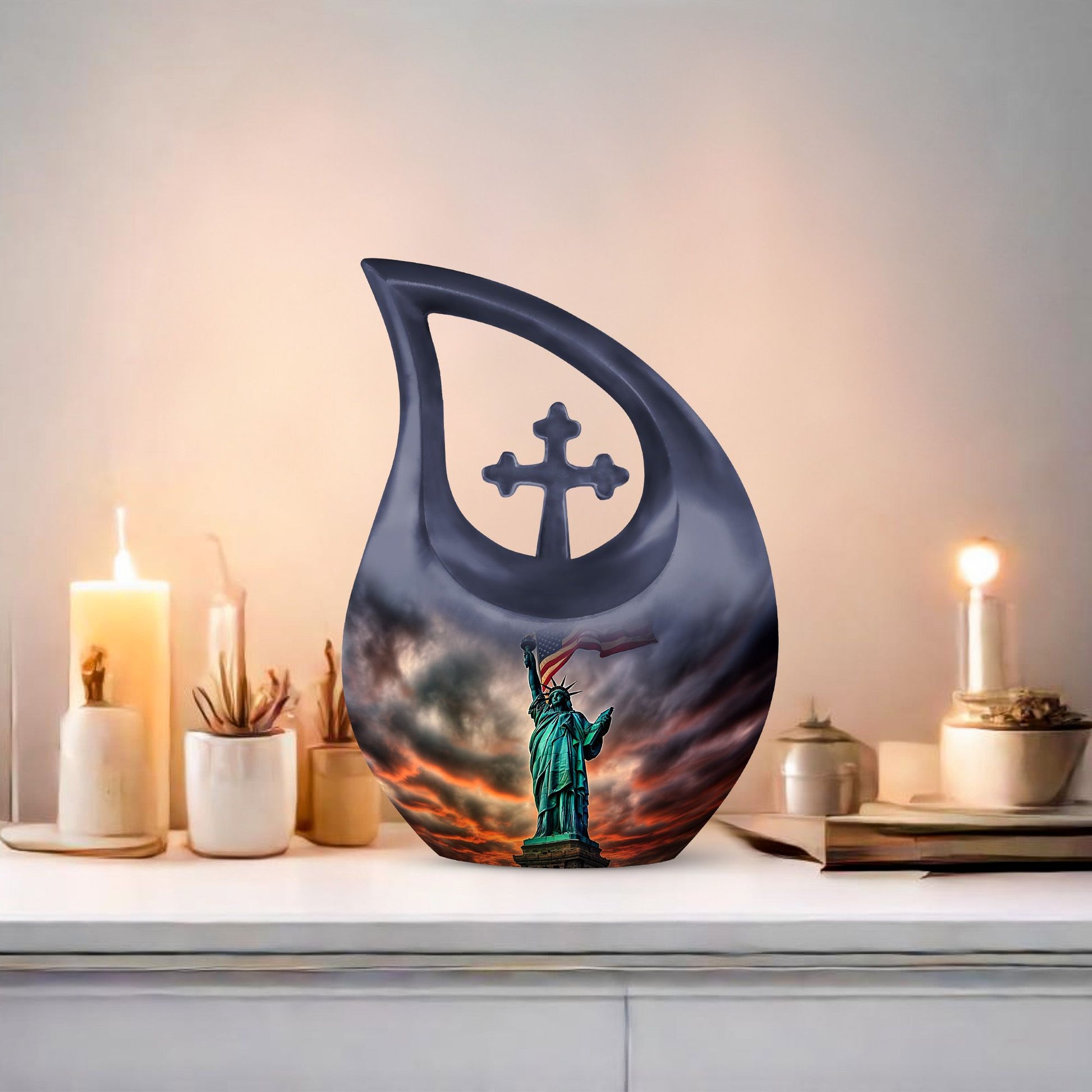 Statue of Liberty memorial urn 