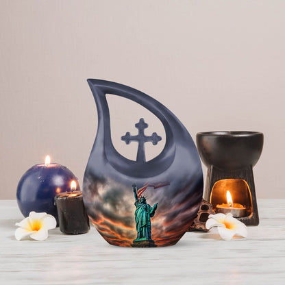 Statue of Liberty memorial urn 