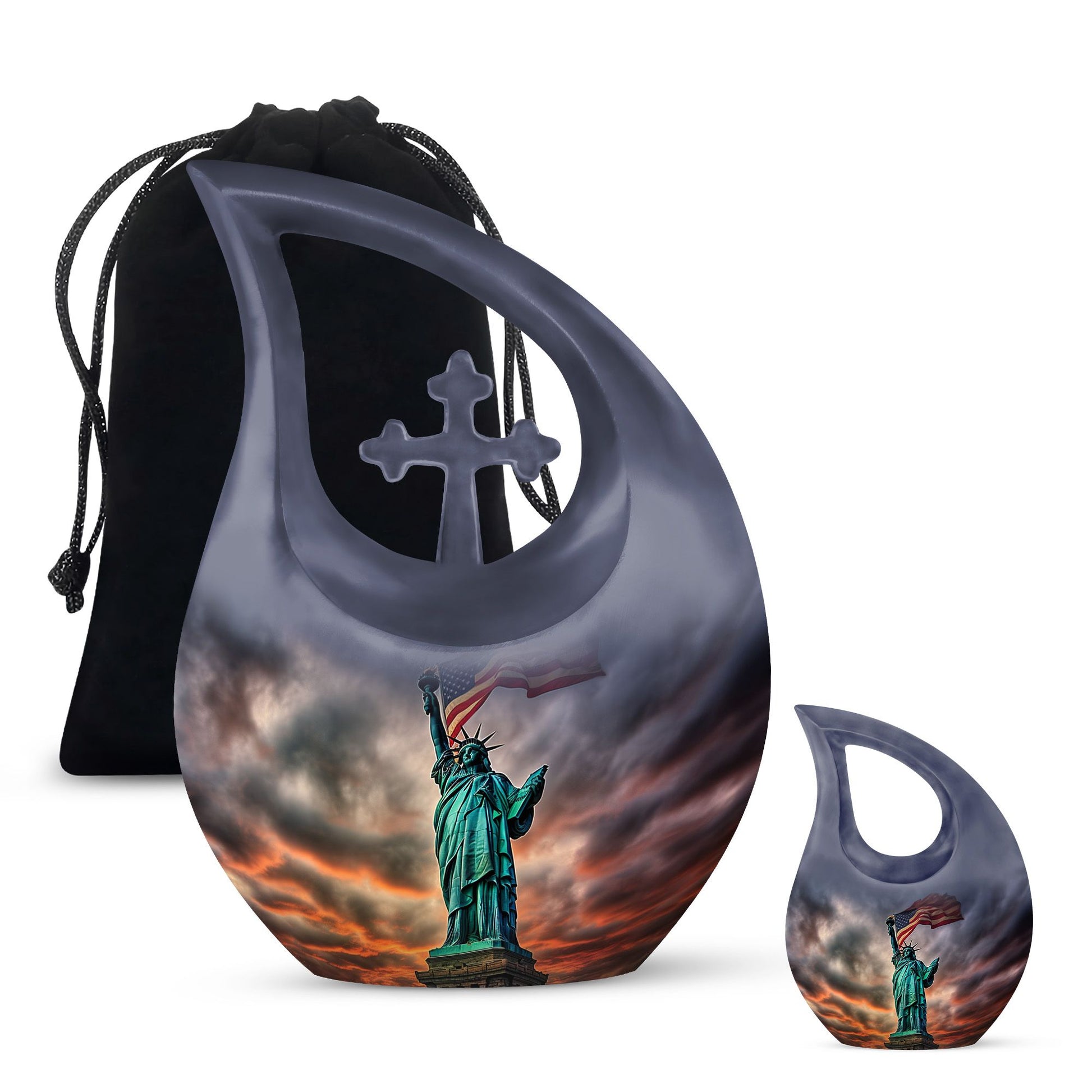 Statue of Liberty memorial urn 