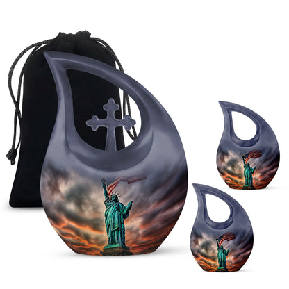 Statue of Liberty memorial urn 