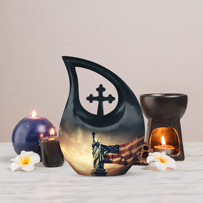 10-inch Statue Of Liberty Urn 