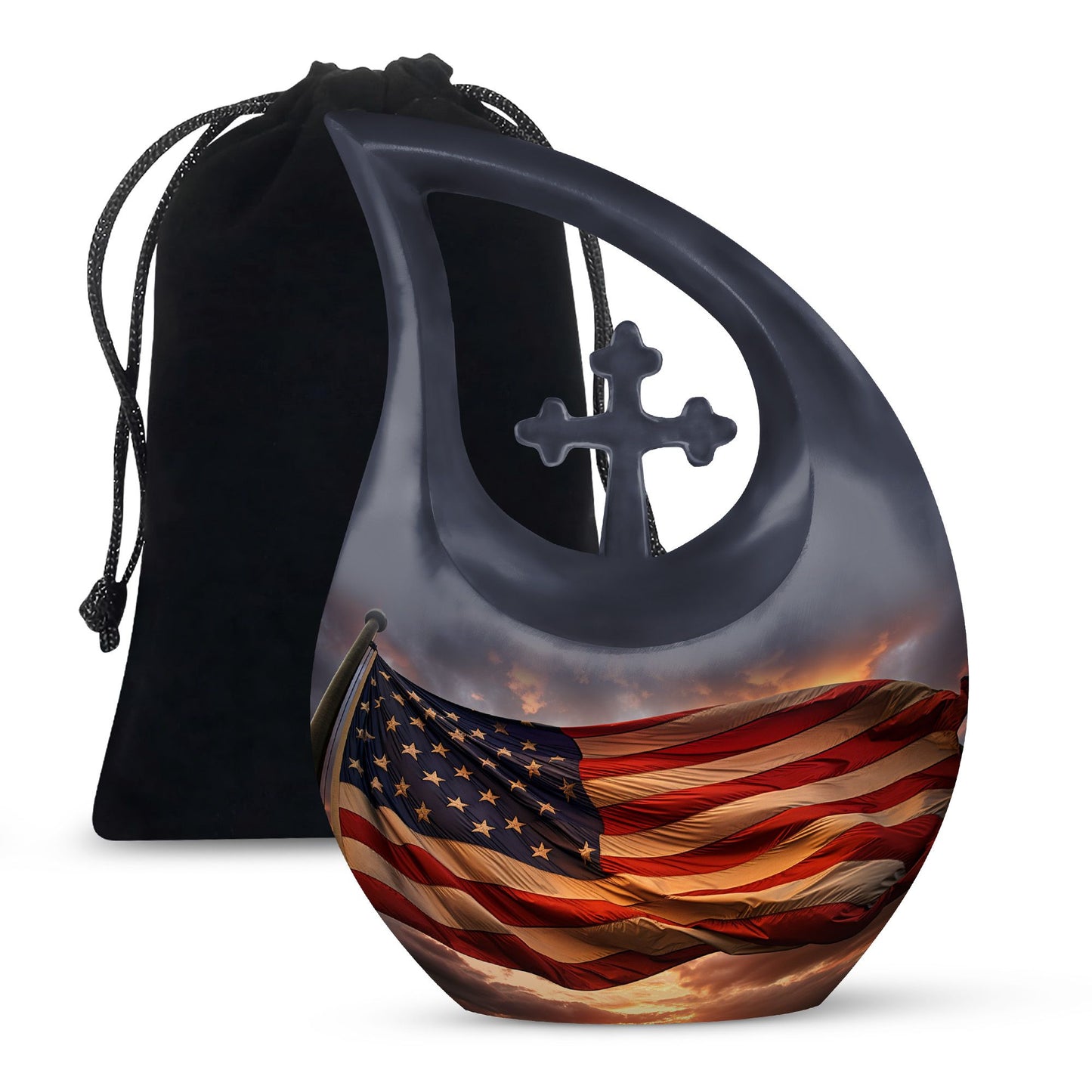 10 inch Statue Of Liberty aluminum urn 