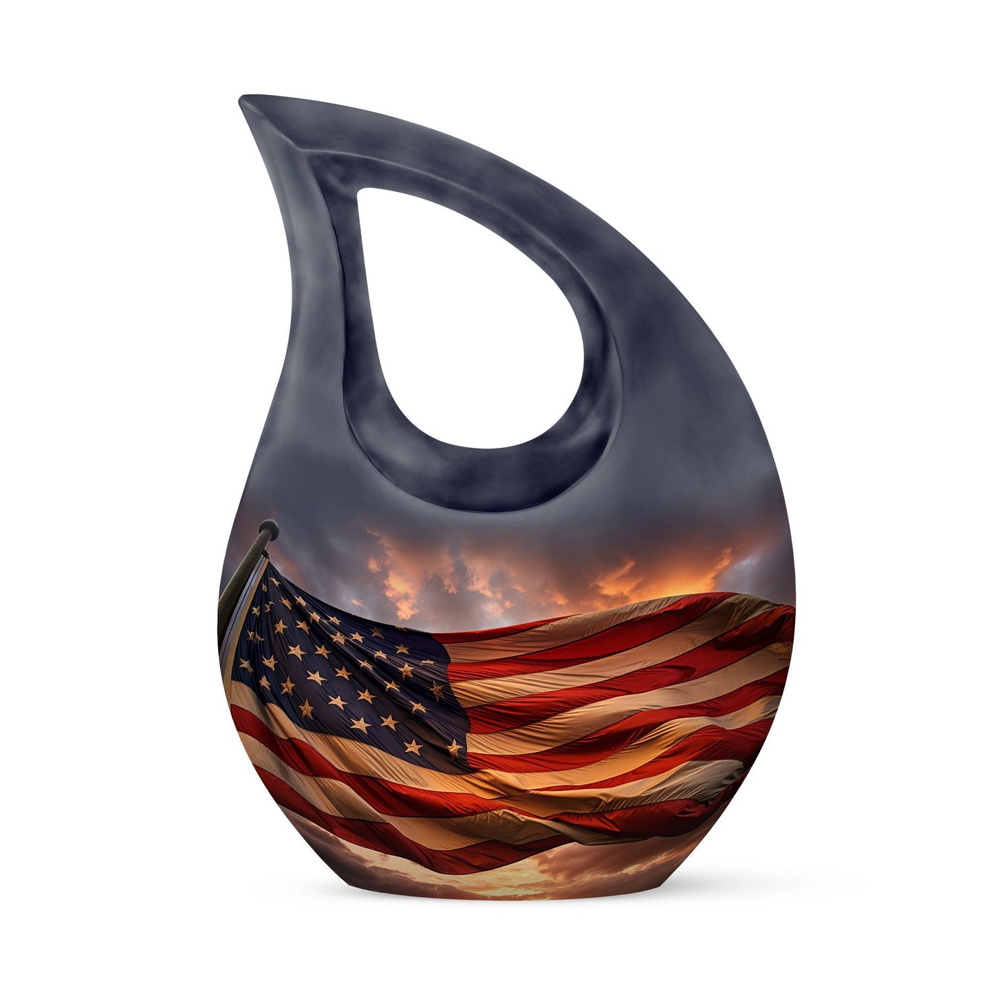 10 inch Statue Of Liberty aluminum urn 