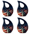 10-inch Statue Of Liberty Cross Drop Design Companion Urn