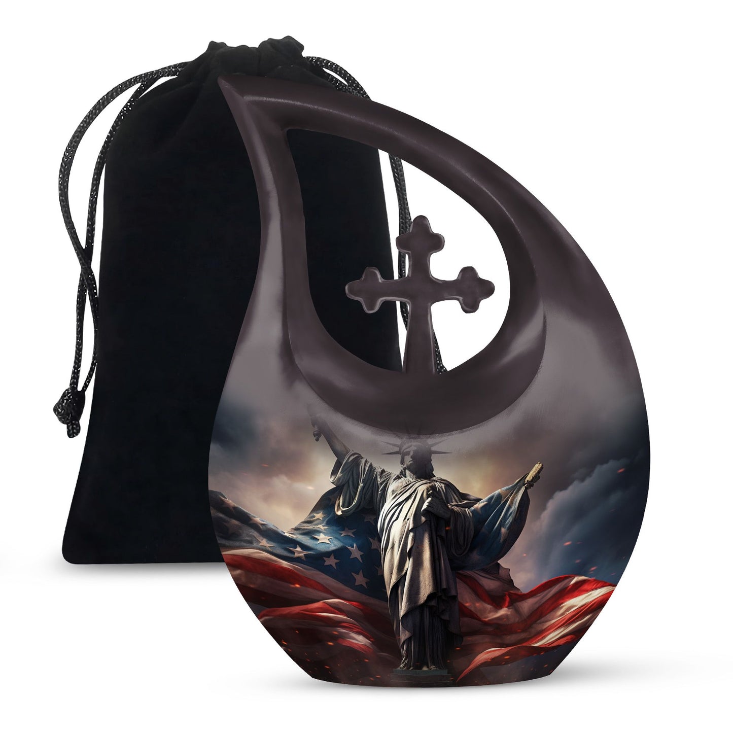 10-inch Statue Of Liberty Burial Urn