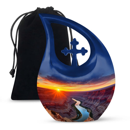 10-inch Statue of Liberty inspired urn