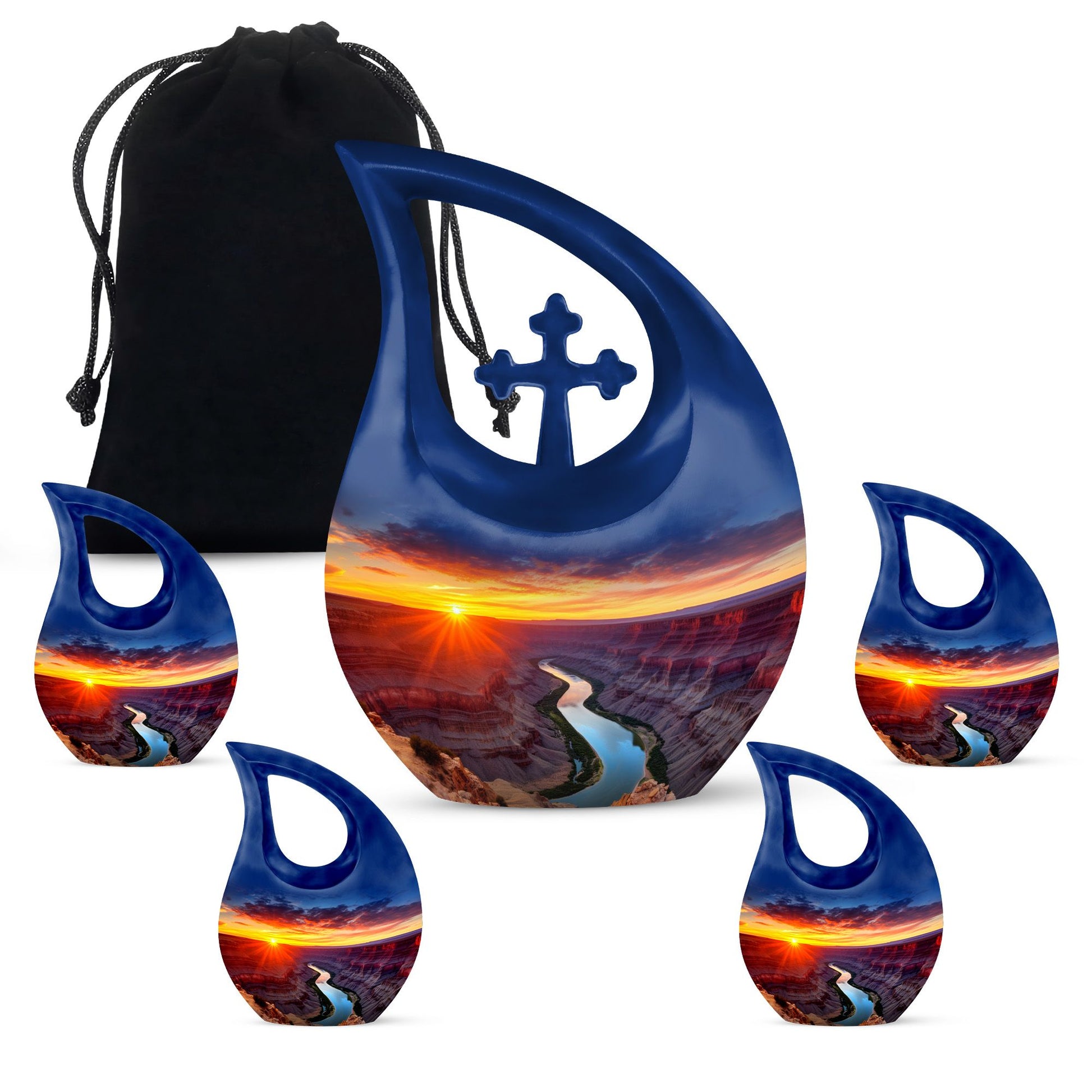 10-inch Statue of Liberty inspired urn