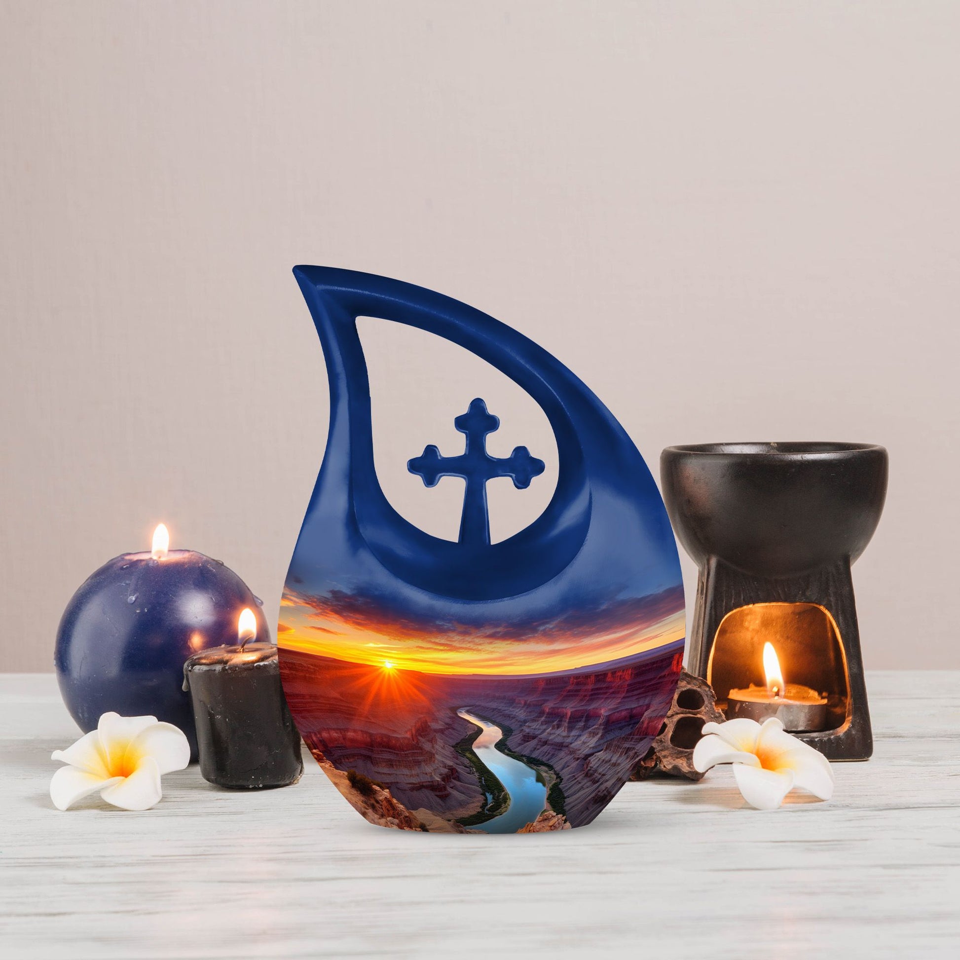 10-inch Statue of Liberty inspired urn