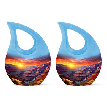 Small Urn Set of 2 -3