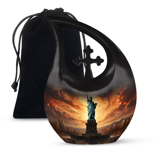 10-inch Statue Of Liberty Urn, 