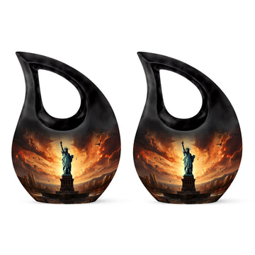 Small Urn Set of 2 -3