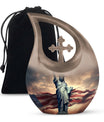 Statue Of Liberty themed large Aluminium memorial urn 