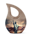 Statue Of Liberty themed large Aluminium memorial urn 