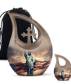 Statue Of Liberty themed large Aluminium memorial urn 
