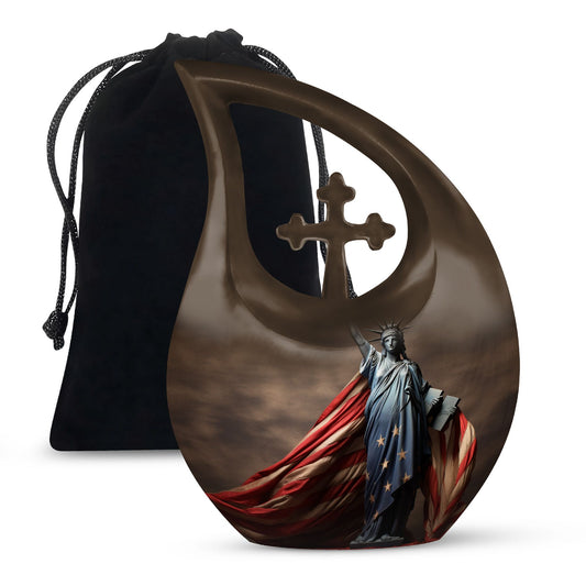 Statue of Liberty keepsake urn 