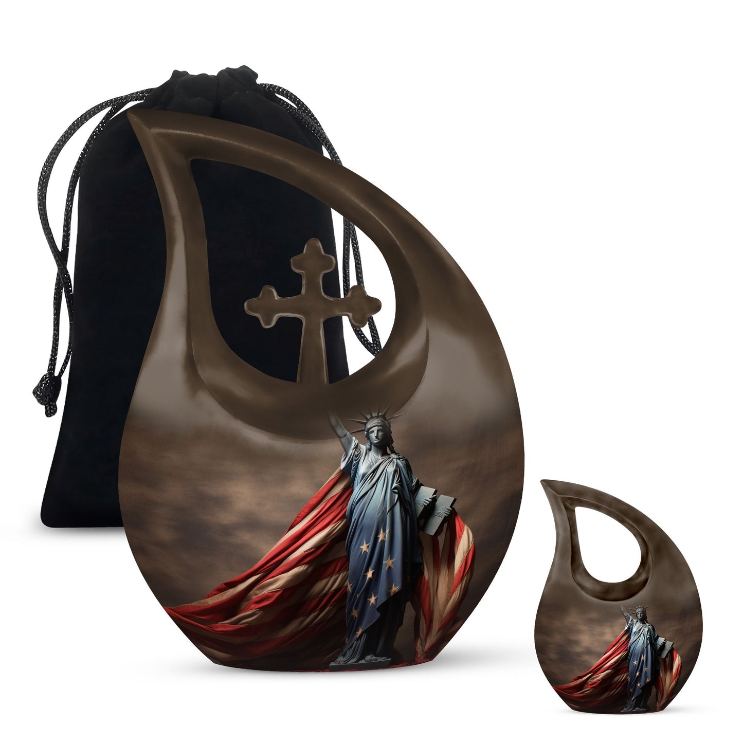 Statue of Liberty keepsake urn 
