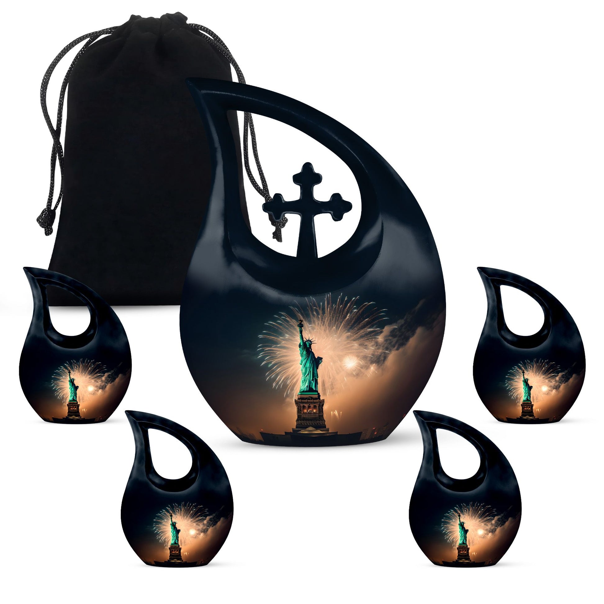 10-inch Statue of Liberty XL Urn,