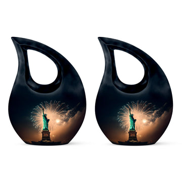 Small Urn Set of 2 -3