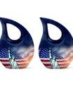 10-inch Statue of Liberty Double Urn