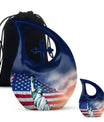10-inch Statue of Liberty Double Urn