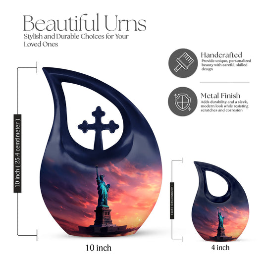 Statue of Liberty urn
