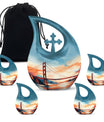 Golden Gate Bridge Cross Drop Urn