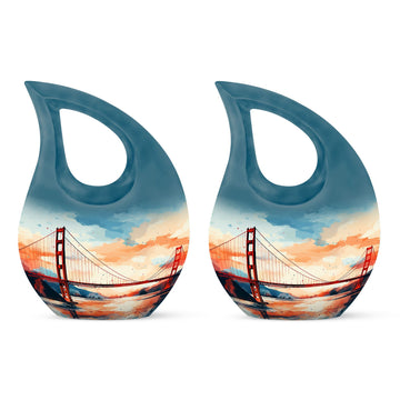 Small Urn Set of 2 -3