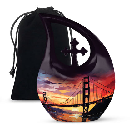 Golden Gate Bridge memorial urn