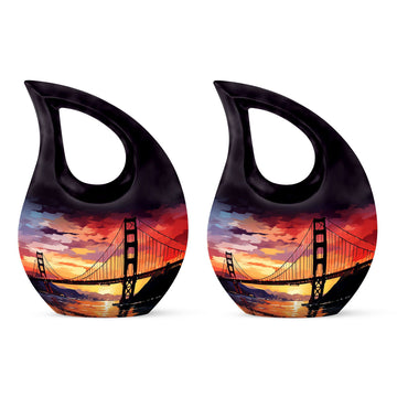 Small Urn Set of 2 -3