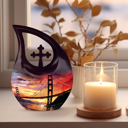 Golden Gate Bridge memorial urn