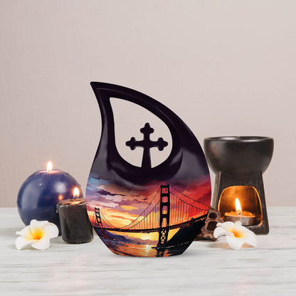 Golden Gate Bridge memorial urn