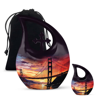 Golden Gate Bridge memorial urn