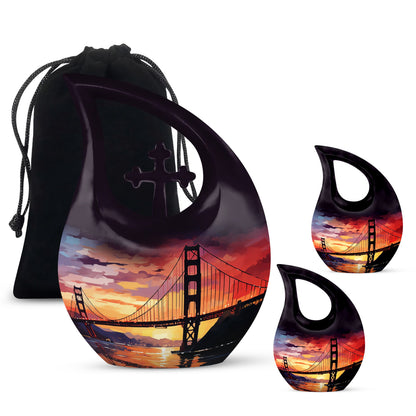 Golden Gate Bridge memorial urn