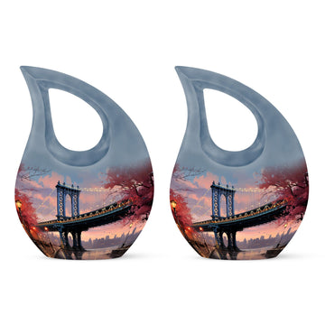 Small Urn Set of 2 -3