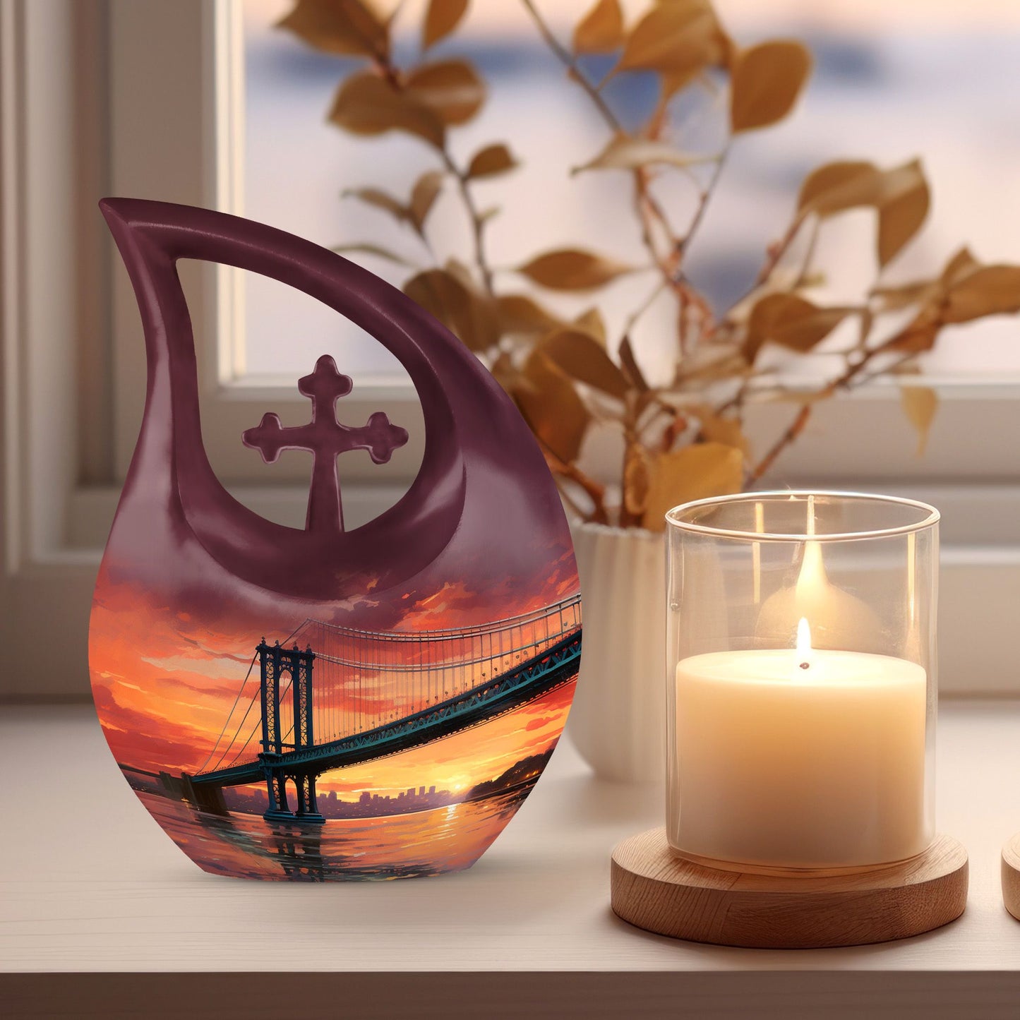 Golden Gate urn for Humans