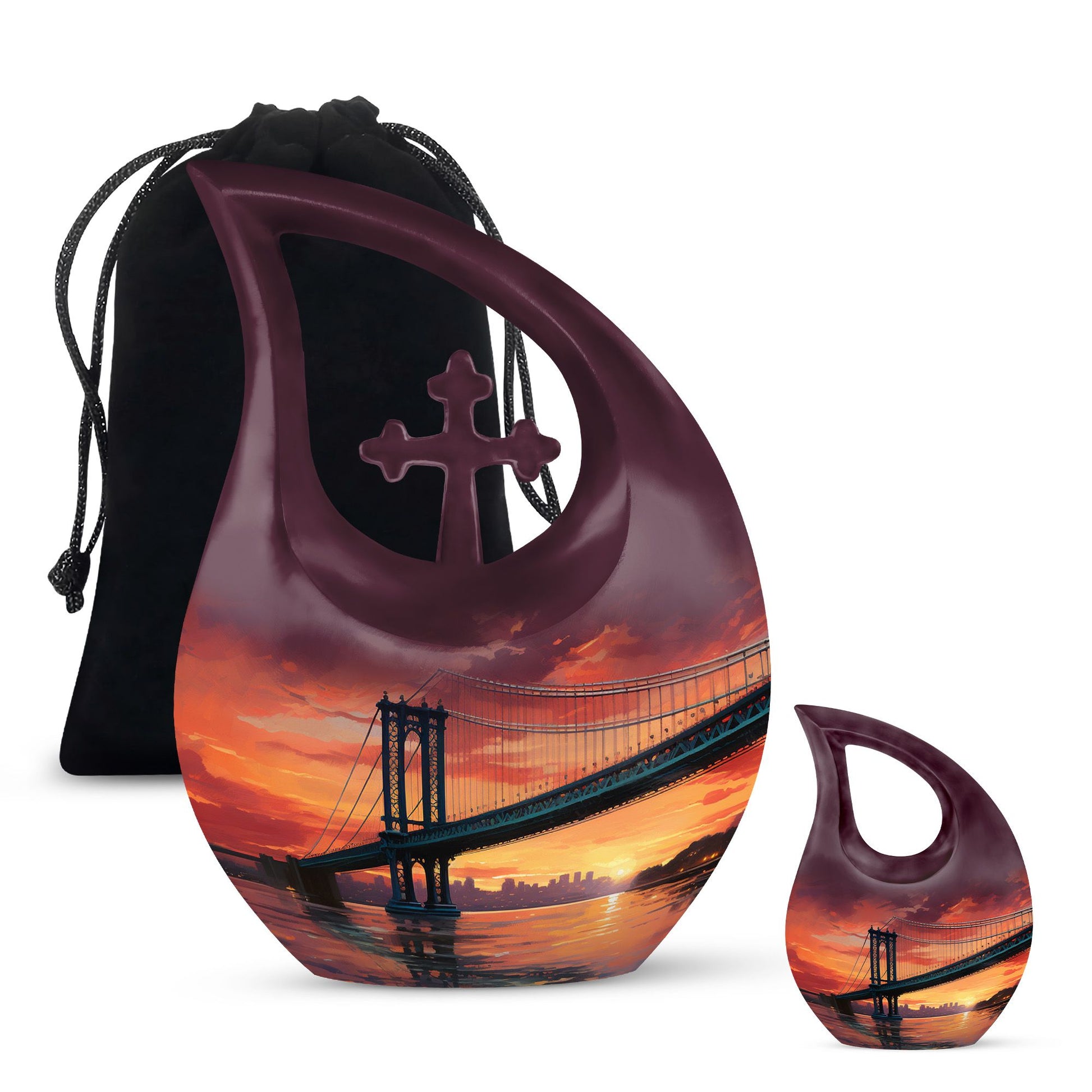 Golden Gate urn for Humans