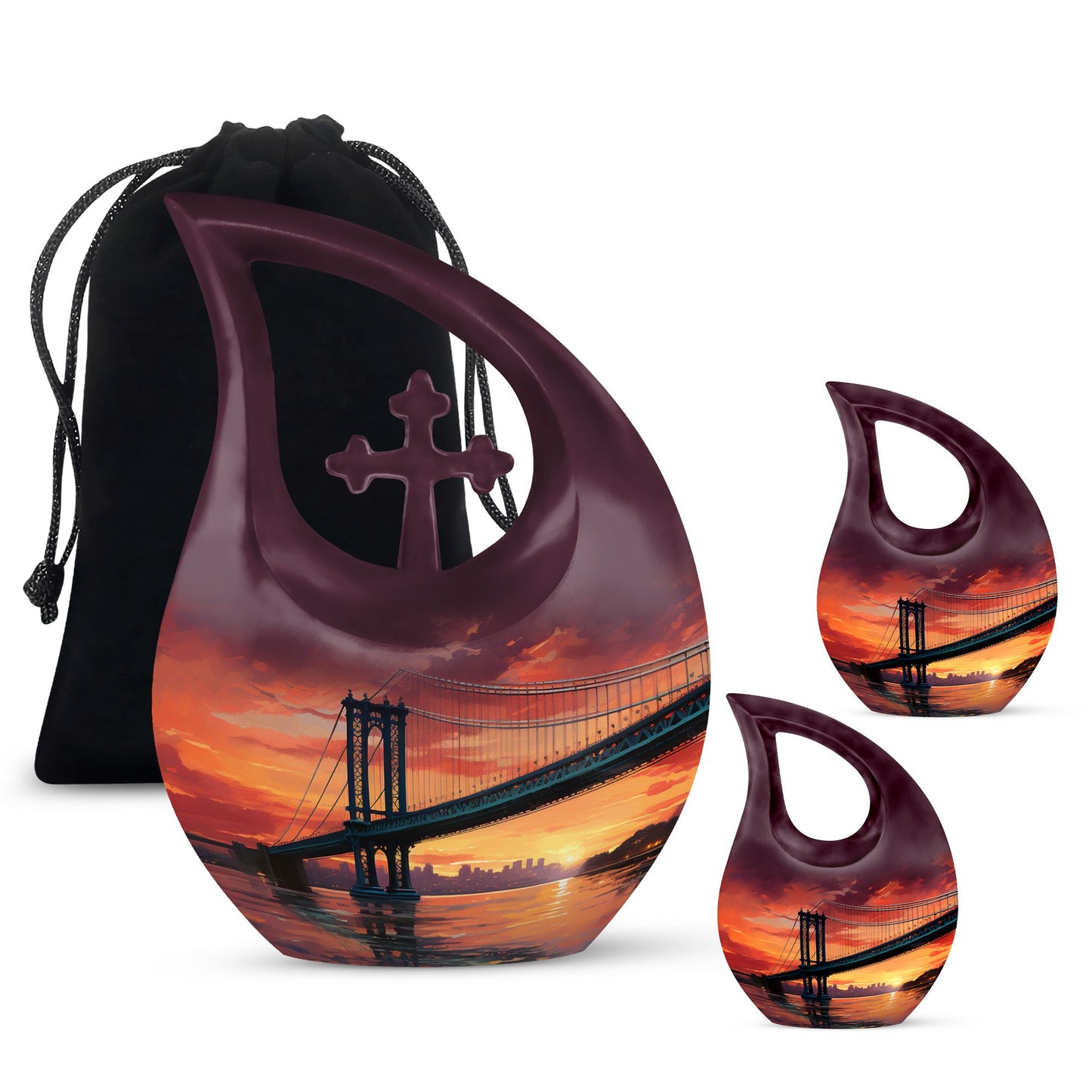 Golden Gate urn for Humans