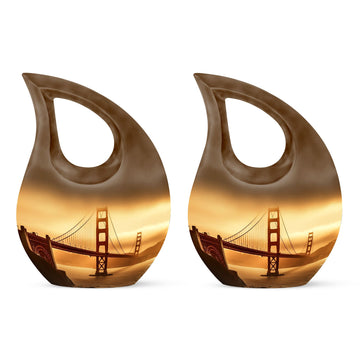 Small Urn Set of 2 -3