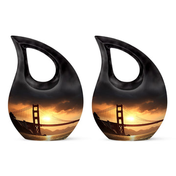 Small Urn Set of 2 -3