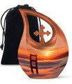 Cross Drop Golden Gate Bridge Cremation Urn