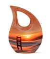 Cross Drop Golden Gate Bridge Cremation Urn