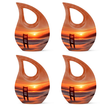 4 Keepsake 3 inch Urns