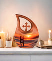 Cross Drop Golden Gate Bridge Cremation Urn