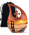 Small 10-inch Golden Gate Bridge urn