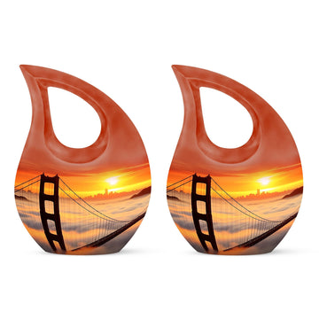 Small Urn Set of 2 -3